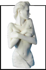 Shiver Figurative Nude Sculpture